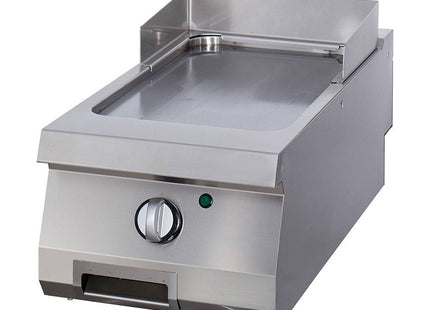Heavy Duty Griddle - Smooth Chrome - Single Unit - 70cm Deep - Electric
