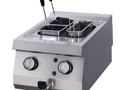 Heavy Duty Pasta Cooker - 1 x 20L - Single Unit - 70cm Deep - Electric