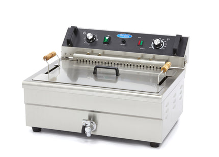 Deep Fryer - 20L - 1 Basket - with Drain Tap