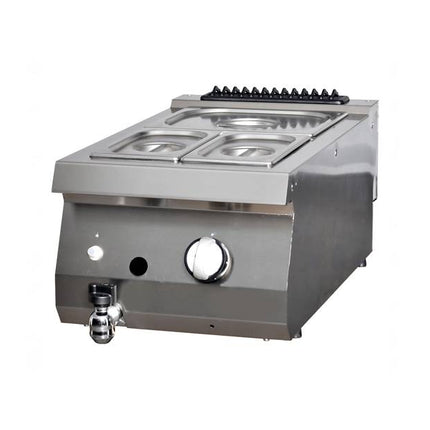 Heavy Duty Bain Marie - Single Unit - 70cm Deep - Gas