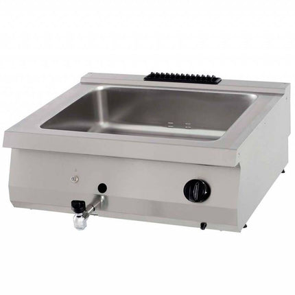 Bain Marie Robuste - Unité Double - Profondeur 70 cm - Gaz