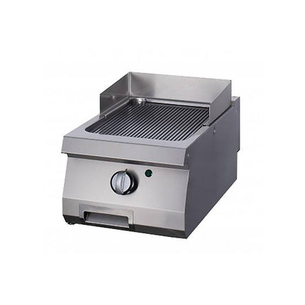 Plancha Robuste - Rainurée - Unité Unique - Profondeur 70 cm - Gaz