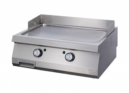 Plaque de cuisson robuste - Lisse - Unité double - Profondeur 70 cm - Gaz