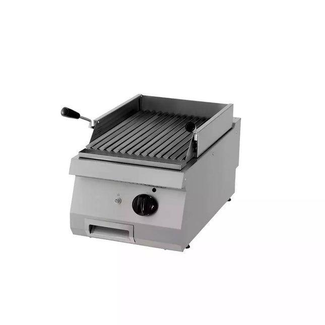 Robuster Lavasteingrill – Einzelgerät – 70 cm tief – Gas