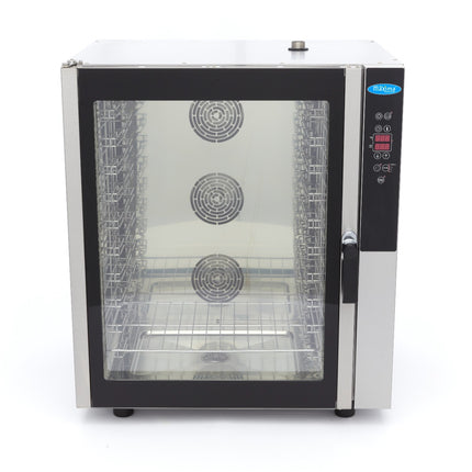 Kombidampovn - Passer til 10 bakker (1/1 GN / 60 x 40 cm) - Digitalt display - 400V