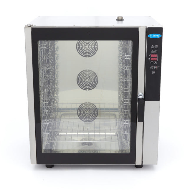 Kombidampovn - Passer til 10 bakker (1/1 GN / 60 x 40 cm) - Digitalt display - 400V
