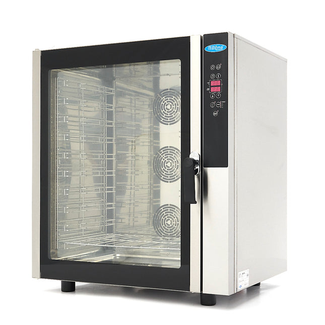 Kombidampovn - Passer til 10 bakker (1/1 GN / 60 x 40 cm) - Digitalt display - 400V