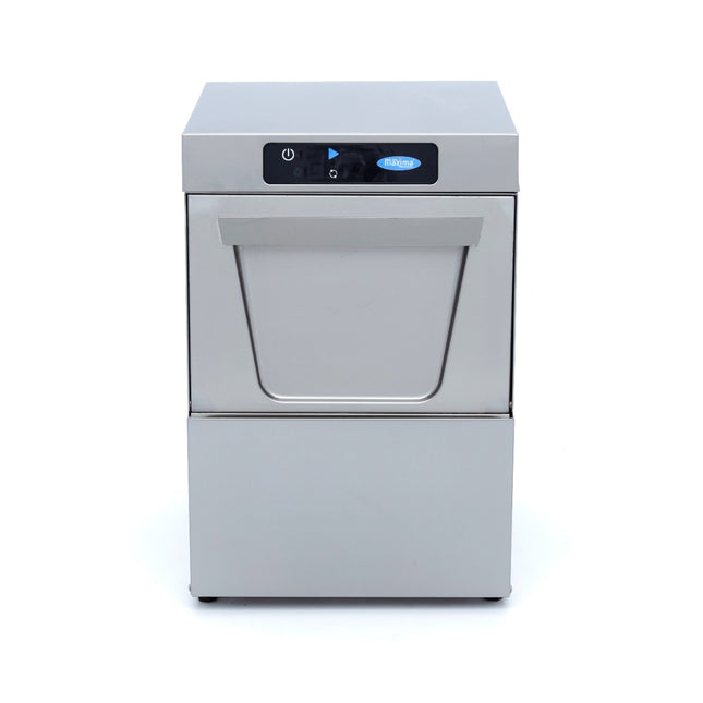 Glass Washer - 35 x 35cm - with Rinse Aid Pump - Digital Display - 230V