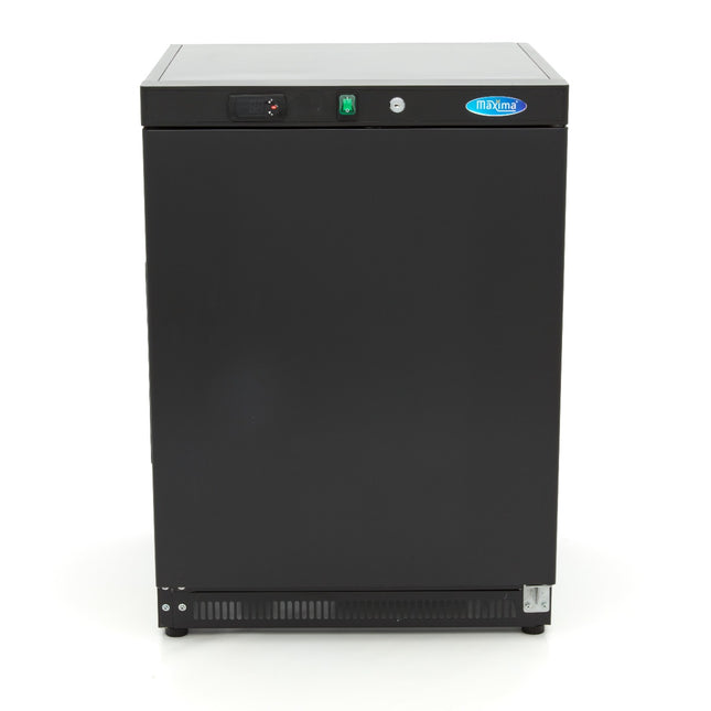 Fryser - 200L - 2 faste hylder - Sort