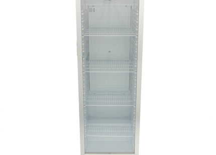 Kylskåp - 400L - Vit - med glas Dörr