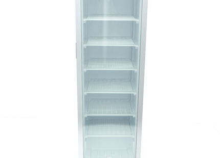 Frys - 400L - Rostfritt stål - med glas Dörr