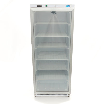 Gefrierschrank – 600 l – Weiß – mit Glastür