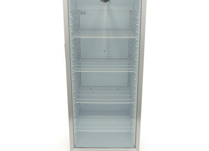 Kylskåp - 600L - Svart - med glas Dörr