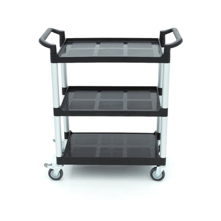 Serveringsvogn – 3 plasthyller – 86,5 x 42,5 cm