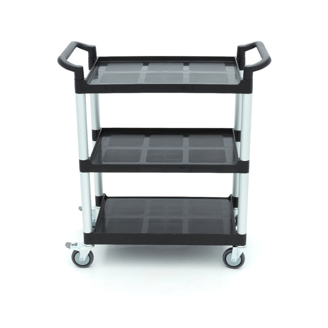 Serving Trolley – 3 Plastic Shelves – 86,5 x 42,5cm