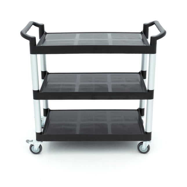 Serving Trolley – 3 Plastic Shelves – 103 x 50,5cm