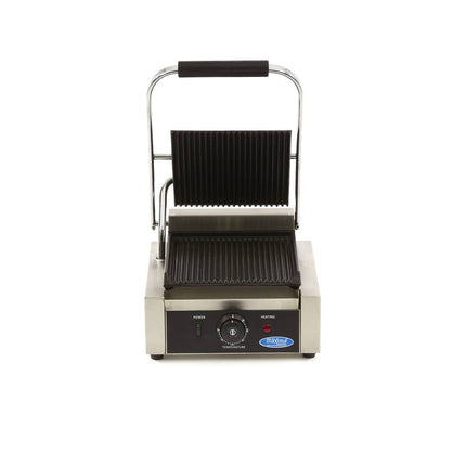 Kontaktgrill – gerillt – einzelne Grillplatte – 22 cm