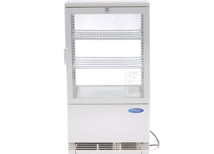 Vitrine Réfrigérateur - 58L - 43cm - Blanc