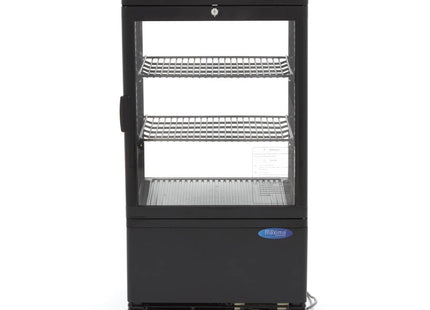 Vitrine Réfrigérateur - 58L - 43cm - Noir