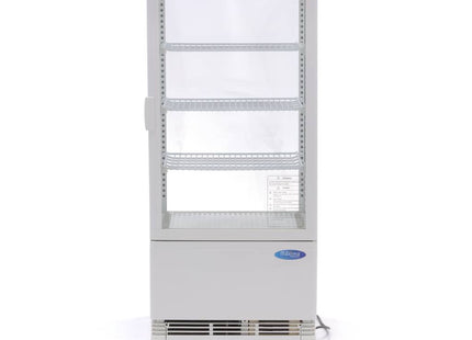 Vitrine Réfrigérateur - 78L - 43cm - Blanc
