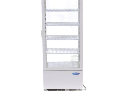 Vitrine Réfrigérateur - 98L - 43cm - Blanc