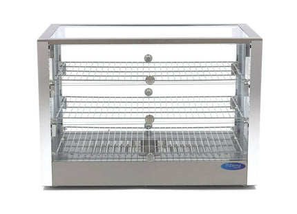 Présentoir Alimentaire Chauffant - 115L - 70cm - 3 Clayettes