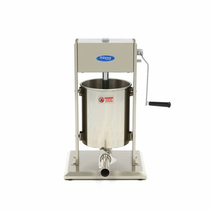 Machine à Saucisses - 10L - Verticale - avec 4 Tubes de Remplissage
