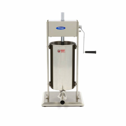 Machine à Saucisses - 15L - Verticale - avec 4 Tubes de Remplissage