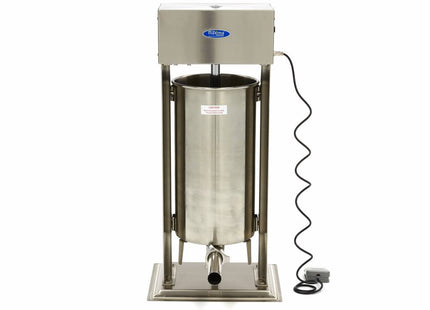 Machine à Saucisses - 25L - Automatique - Verticale - avec 4 Tubes de Remplissage
