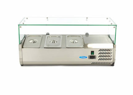 Réfrigérateur de préparation à poser - 95 cm - Pour 3 x 1/3 GN
