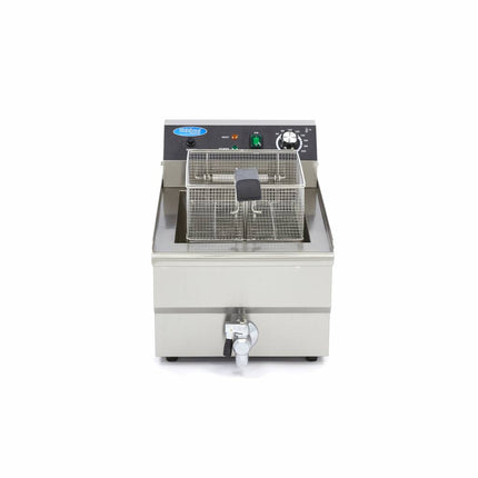 Frituurpan - 16L - 1 mand - met aftapkraan
