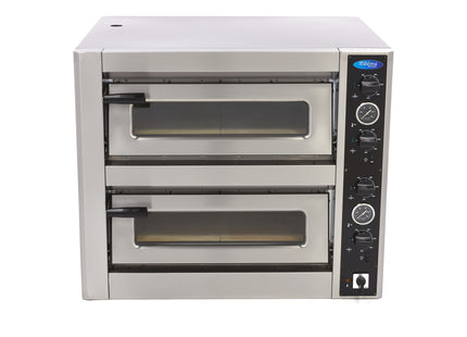 Pizzaofen – Passend für 4 x Ø30 cm große Pizzen – Doppeldeck