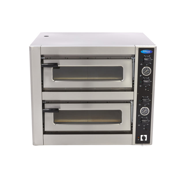 Pizzaofen – Passend für 4 x Ø30 cm große Pizzen – Doppeldeck