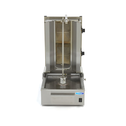 Kebab Grill - 2 Feux - 20kg Viande - Gaz
