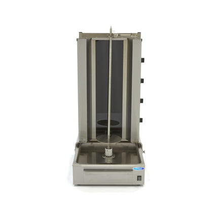 Kebab-Grill – 4 Brenner – 70 kg Fleisch – elektrisch