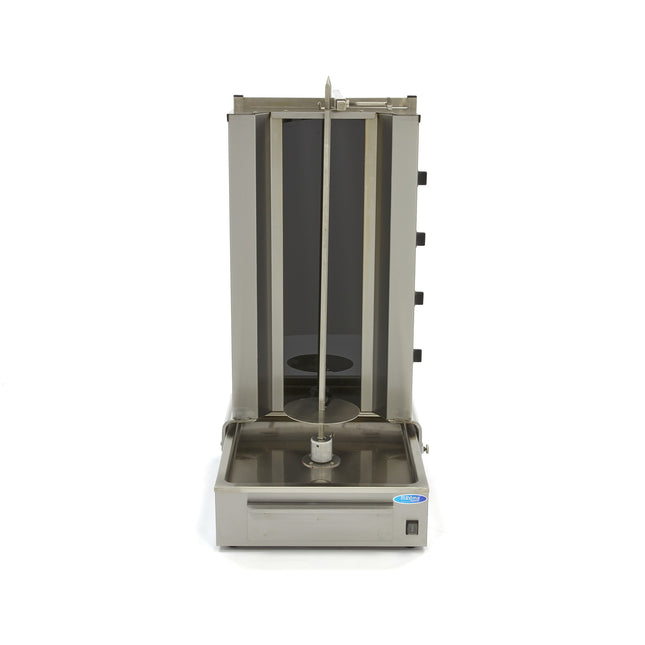 Kebab Grill - 4 Burners - 70kg Meat - Electric