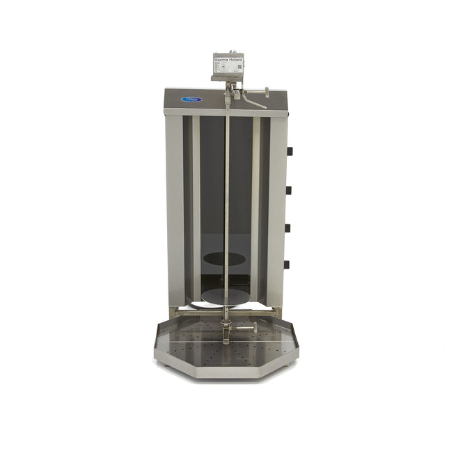 Kebab Grill - 4 Burners - 50kg Meat - Electric