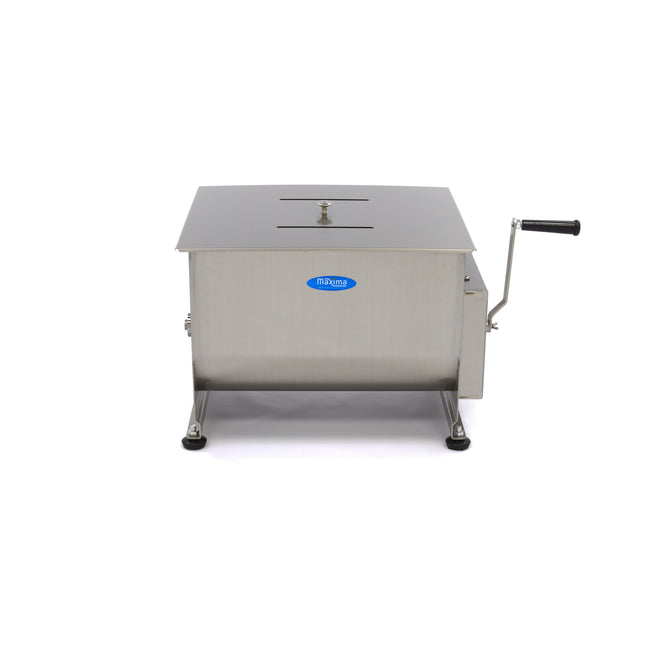 Kjøttmikser - 40L - 35kg Kjøtt - Dobbelaksel - Manuell