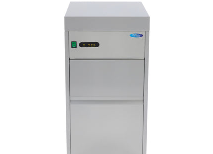 Machine à glace - 50kg/jour - Pilée/floconnée - Refroidie à l'eau