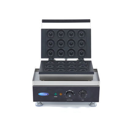 Donut Maker - 12 Mini Donuts - Ø5cm - med innebygd timer