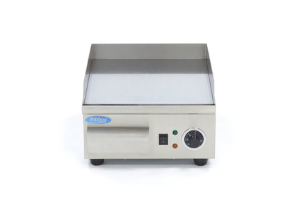 Griddle - Smooth Chrome - 36cm - incl Drip Tray