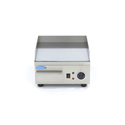 Grillhäll - Slät krom - 36cm - inkl droppbricka