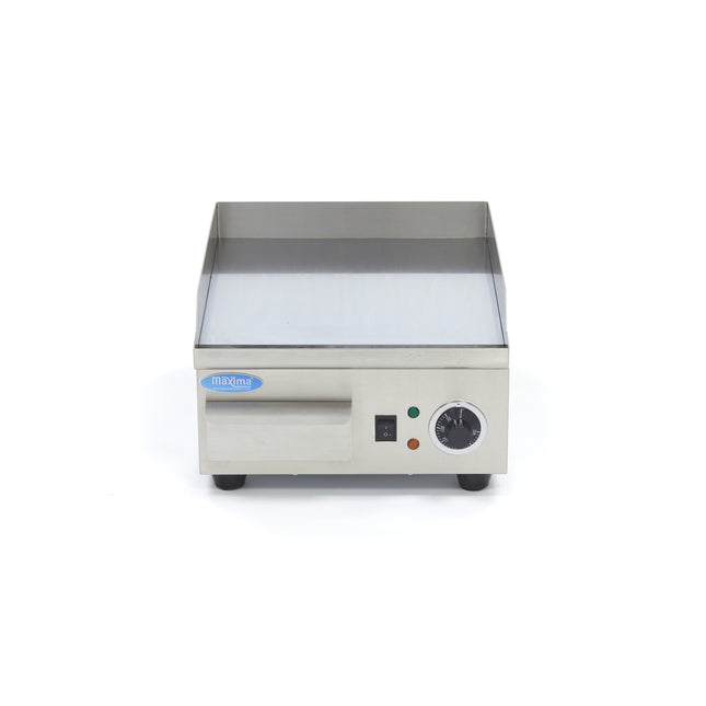 Griddle - Smooth Chrome - 36cm - incl Drip Tray