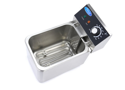 Frityrkoker - 4L - 1 kurv - opptil 0,8 kg pommes frites