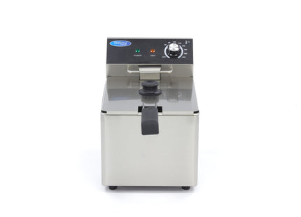 Friteuse - 8L - 1 Panier - jusqu'à 1,4kg de Frites