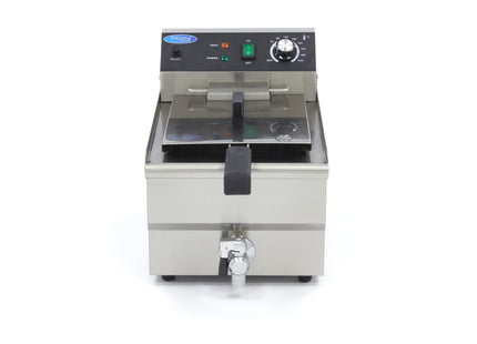 Deep Fryer - 13L - 1 Basket - with Drain Tap
