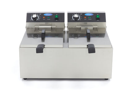 Frytkownica - 2 x 11L - 2 Kosze - do 2,8kg Frytek