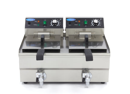 friture - 2 x 10L - 2 Kurve - med aftapningshane