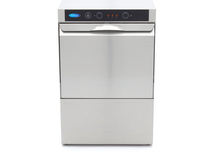 Undercounter Dishwasher - 40 x 40cm - with Drain, Rinse Aid and Soap Pumps - 230V