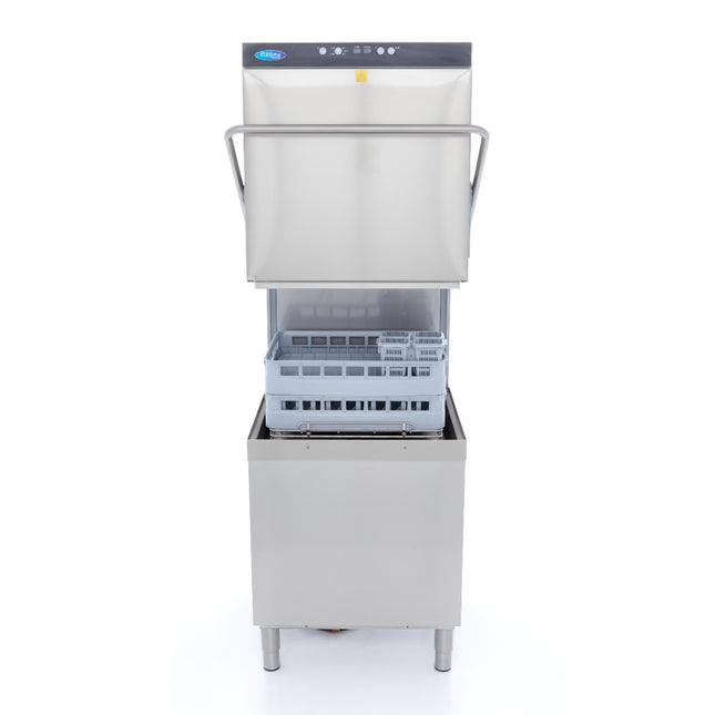 Pass Through Dishwasher - 50x60cm - With Rinse Aid and Soap Pumps - 400V